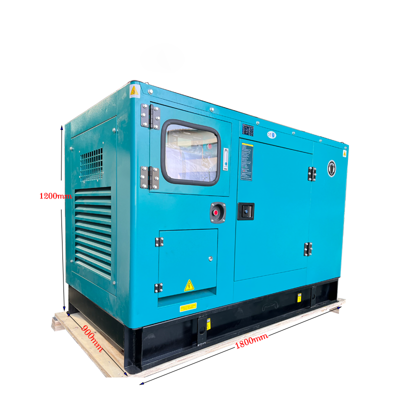 Home use low fuel consumption 20kw 25kva small size silence diesel generator export to Europe for home use