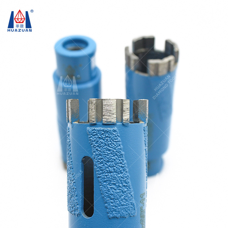 Dry Vacuum Brazed Diamond Drilling Core Bits/ Diamond Hole Cutter/ Porcelain Tile Core Drill