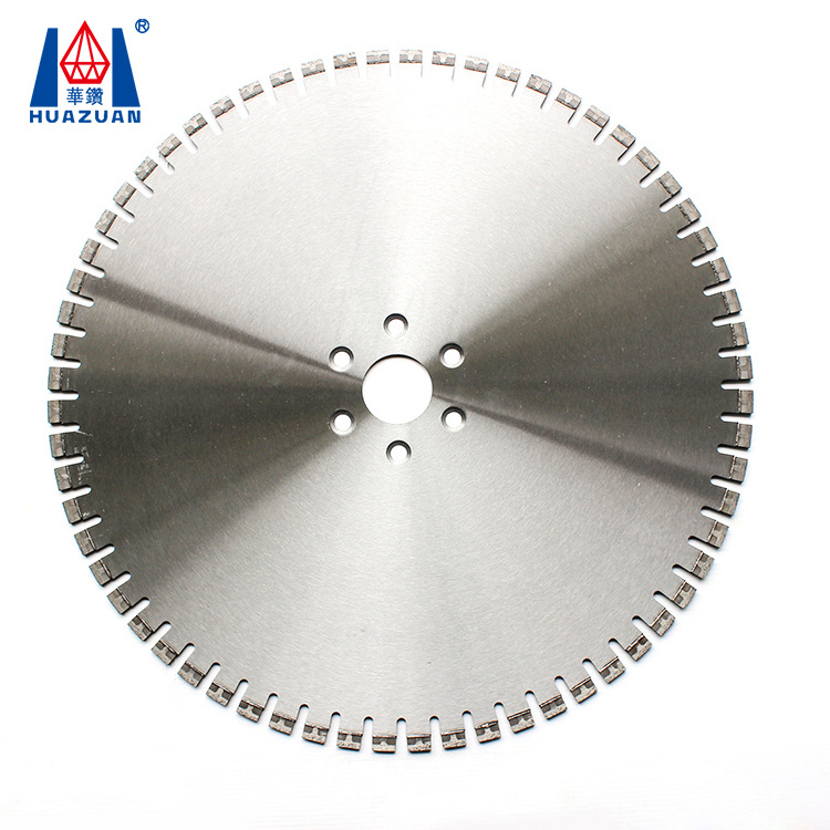 Huazuan T shape segment 24 inch diamond saw blades for reinforced concrete cutting