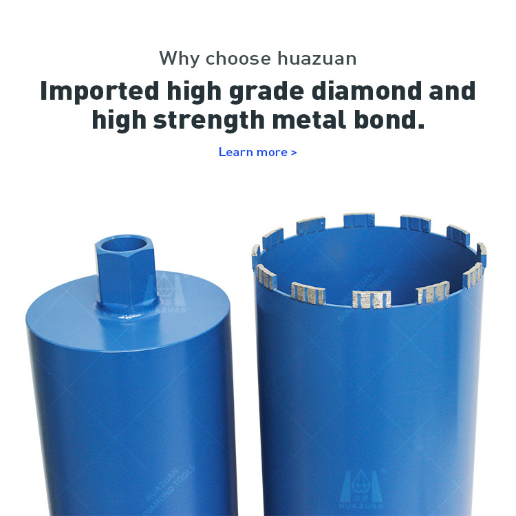 Masonry Drilling Tools Quality Concrete Wet Diamond Core Drill Bits For reinforced concrete