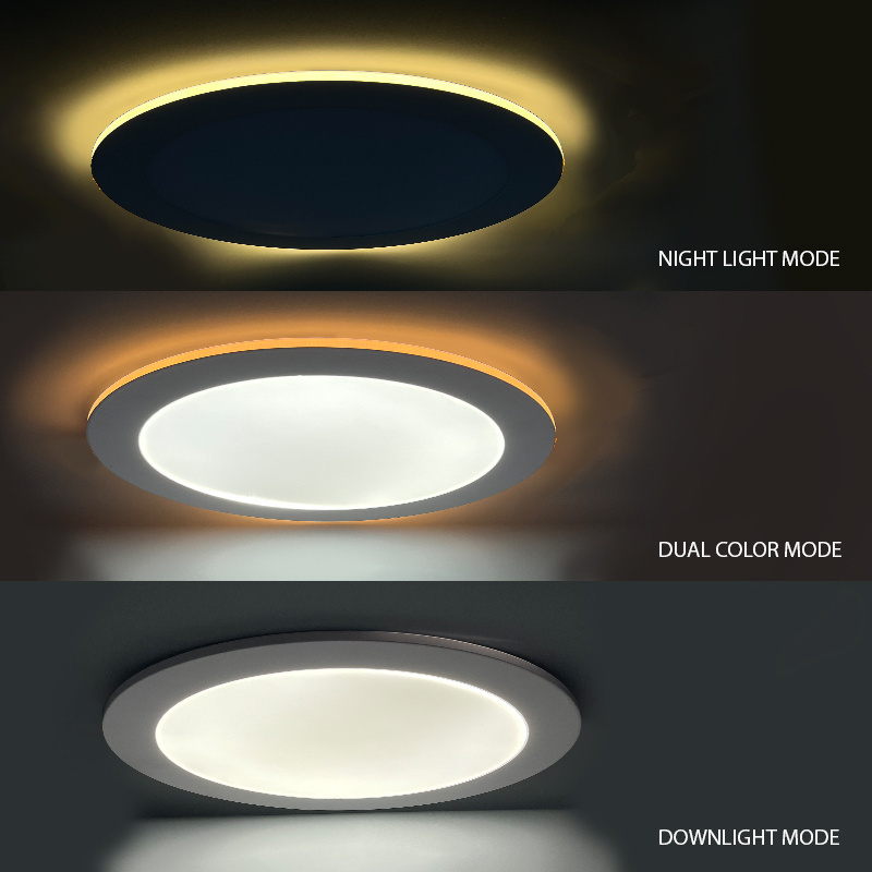 24w Dimmable Surface Mounted Round Ultra Slim Led Panel Night Lights Ceil Light