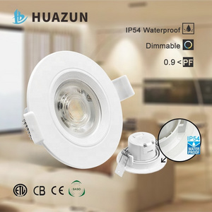 New Design Ip54 Waterproof 3w 5w 7w 9w 10w 12w Led Ceiling Light Spot Recessed Down Lighting