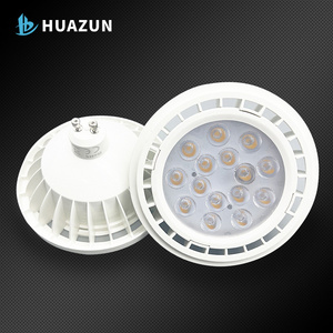 15W Led Grill Spots Light Base E27 G53 GU10 Surface Ar111 Recessed Down Light AC100-240V