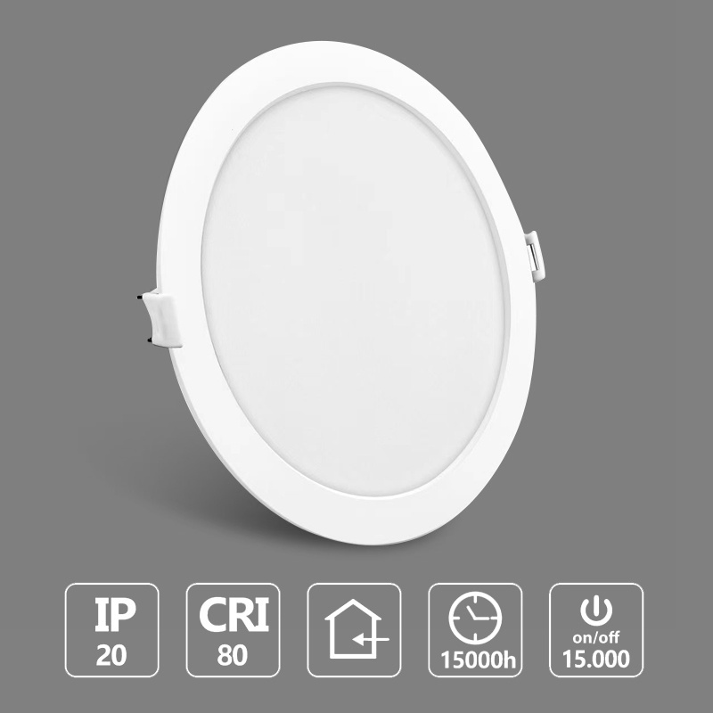 6 Inch Round Recessed Led Smd Downlight Project CCT Changeable Led Downlights Ceiling Light