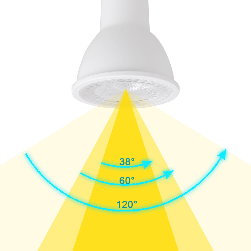 AC85-265V MR16 COB SMD Dimmable Spot LED 38 60 120 Degree  GU10 Led Bulb