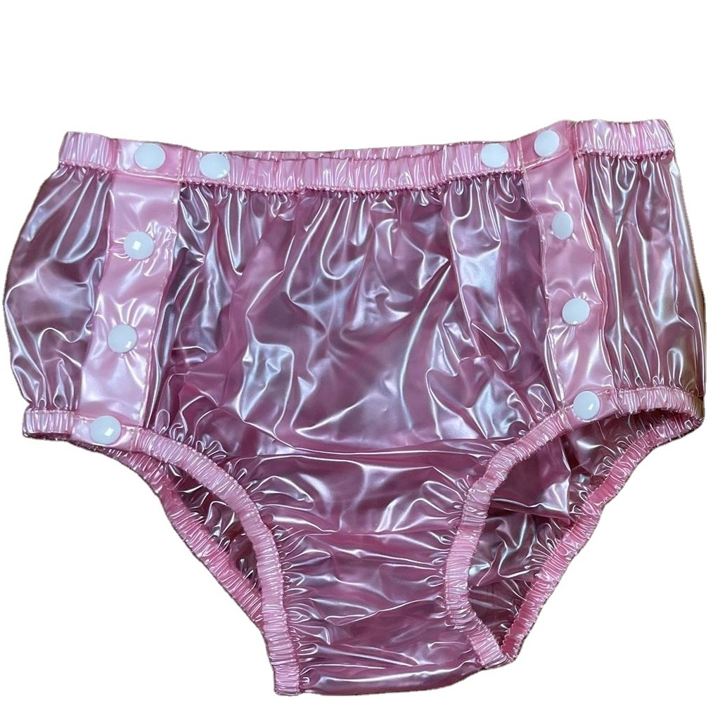 Hot selling adult baby plastic diaper pants   Incontinence   pants  PVC pants