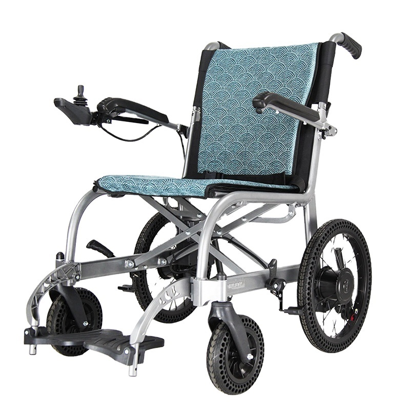 The Inner Rotor Brushless Motor Technology Ultra Light Aluminum Alloy Can Take The Electric Wheelchair On The Plane