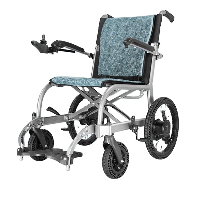 The Inner Rotor Brushless Motor Technology Ultra Light Aluminum Alloy Can Take The Electric Wheelchair On The Plane