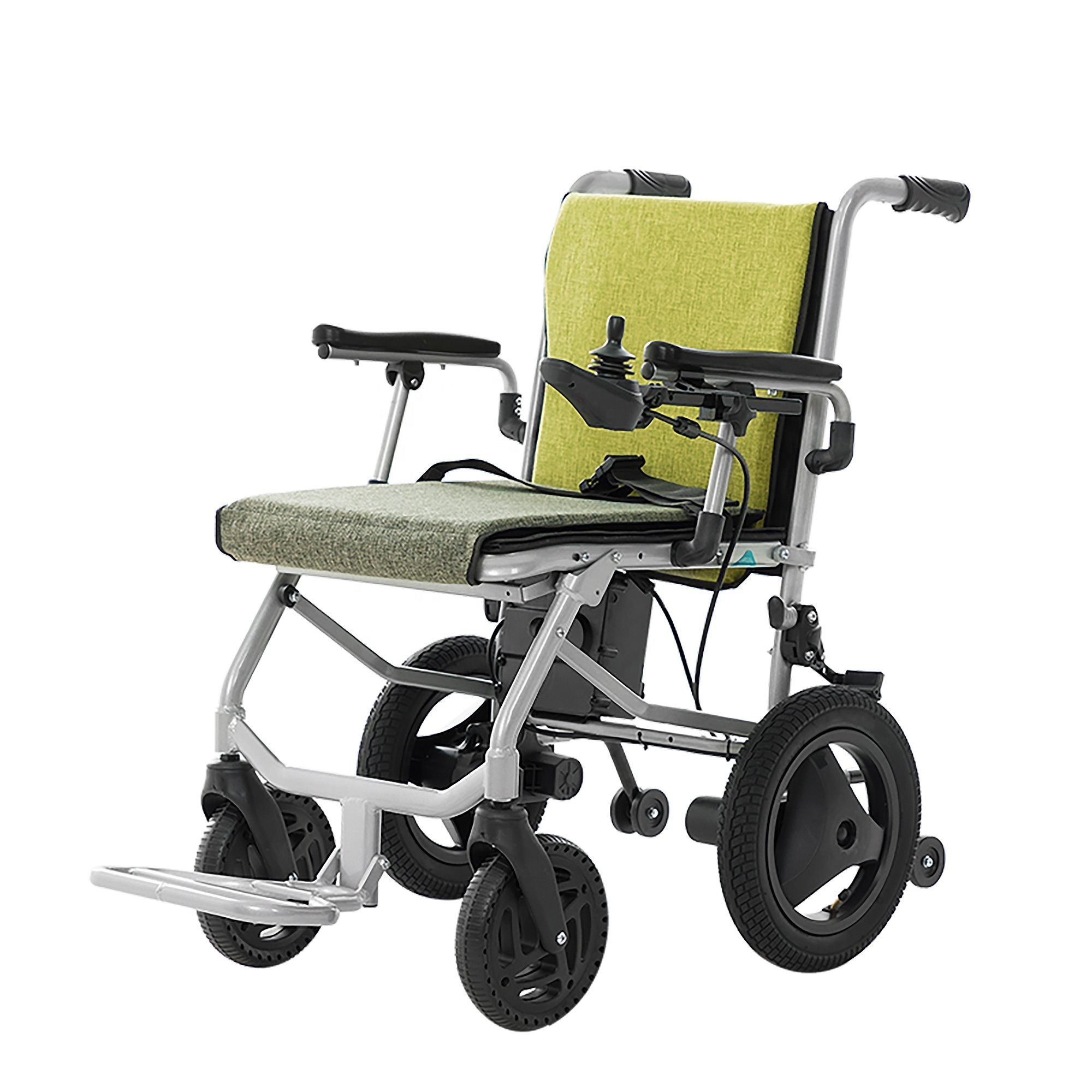 2023 Factory Hot Selling Lithium Battery  Aluminum Alloy Wheelchair Electric Monoblock Wheelchair