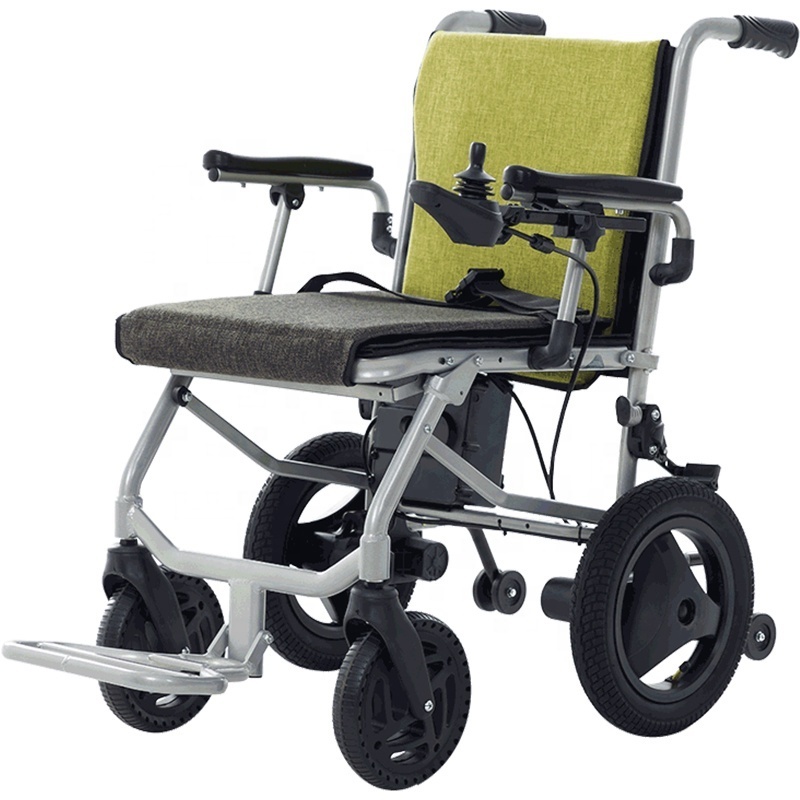 2023 Factory Hot Selling Lithium Battery  Aluminum Alloy Wheelchair Electric Monoblock Wheelchair