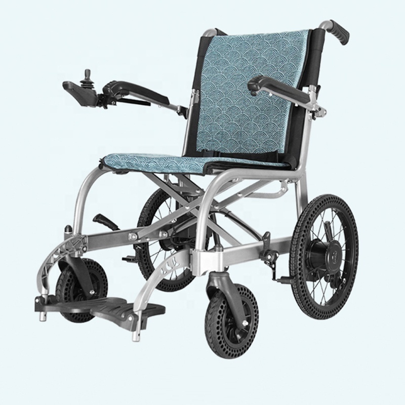 HBLD3-D Mobility Portable Wheelchair Manual Wheelchair  Handicapped Folding Power Electric Wheelchairs