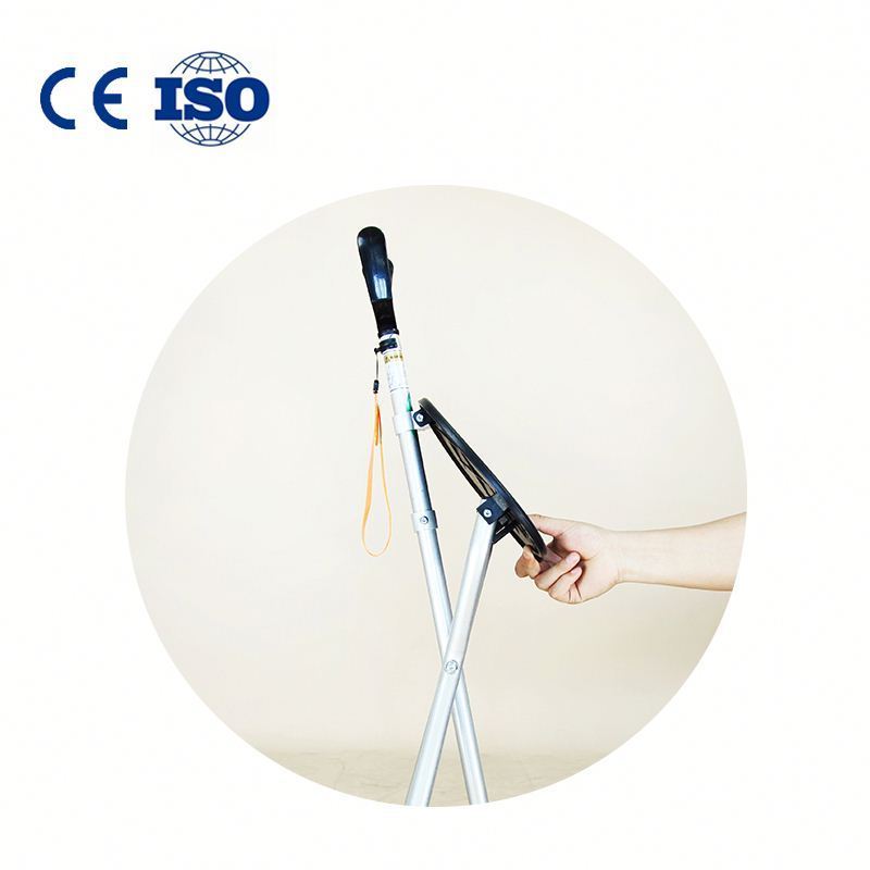 Folding Walking Crutches Walking For Hospital Lightweight Folding Stick Walking Aid Crutch Chair Walking Stick Chair