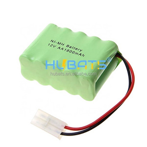 12V 1800mAh NiMH Rechargeable Battery Pack for RC Toys LED light Electric tool Ni-MH AA 1800mah 12V battery with Tamiya Plug