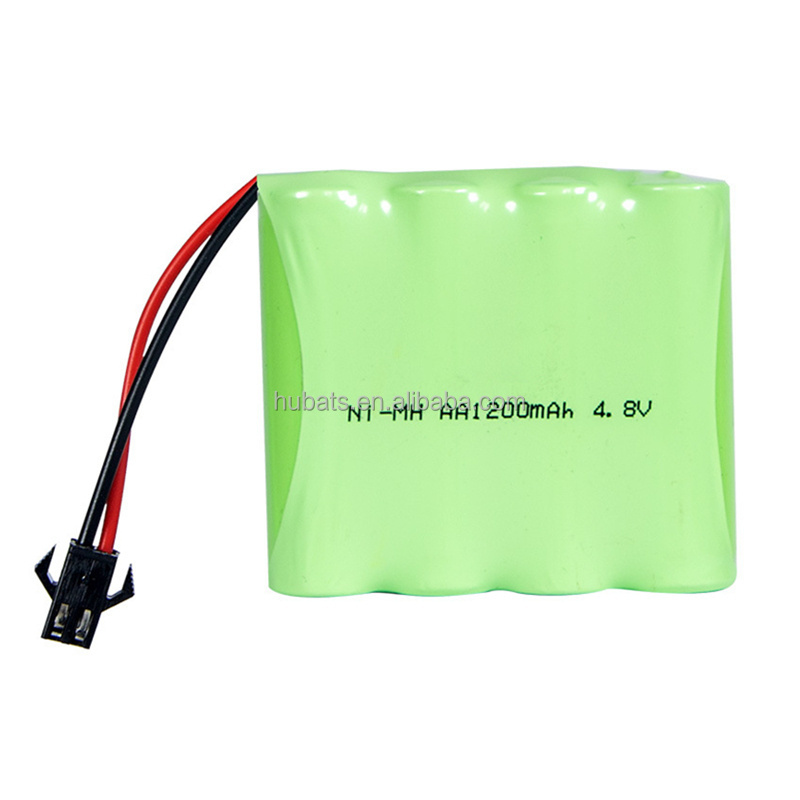 4.8V 1200mAh 4S Ni-MH AA Battery with SM Plug for LED Light Rc Toy car Truck Insect Repeller