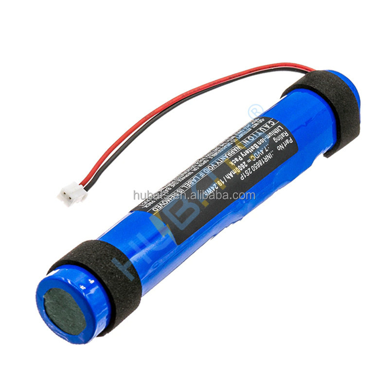 Nyne Vibe Speaker Replacement Battery 7.4v 2600mAh Li-ion 18650 2S 2.6Ah 7.4 Volts