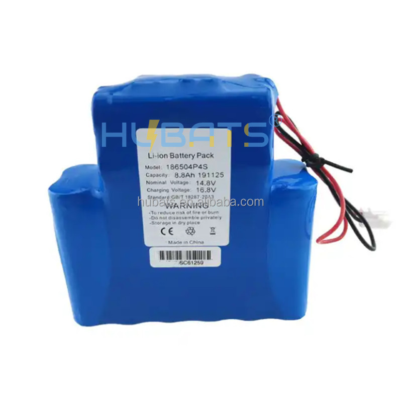 14.8V 8800mAh rechargeable battery for Chauvet Freedom Par Hex Stage Lighting icr18650-4s4p 8800mah 14.8V li-Ion battery 18650