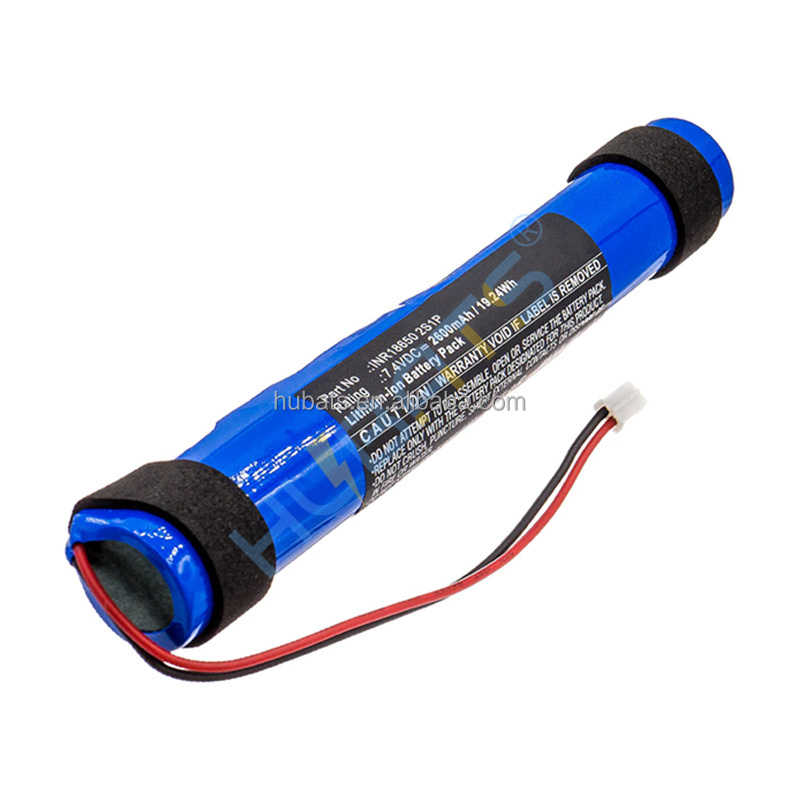 Nyne Vibe Speaker Replacement Battery 7.4v 2600mAh Li-ion 18650 2S 2.6Ah 7.4 Volts