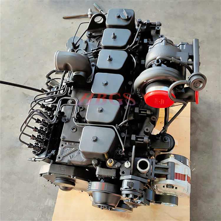 High Pressure Original Quality 6bt 210 hp heavy-duty trucks complete diesel truck engine assembly