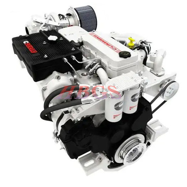 Brand New QSB6.7 312KW @3000RPM Marine Diesel Engine Boat Engine With Cooling System