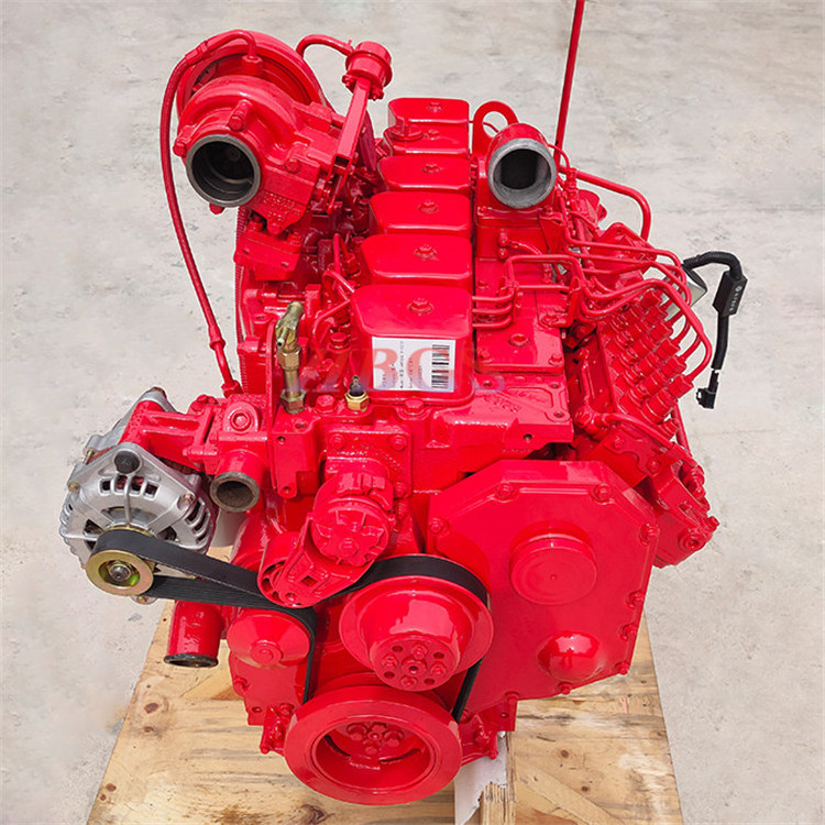 Dongfeng In-line 6 cylinders water-cooled four strokes 5.9 motor 6bta ram 6bt59 injector used engine 6bt