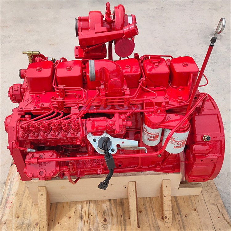 Dongfeng In-line 6 cylinders water-cooled four strokes 5.9 motor 6bta ram 6bt59 injector used engine 6bt