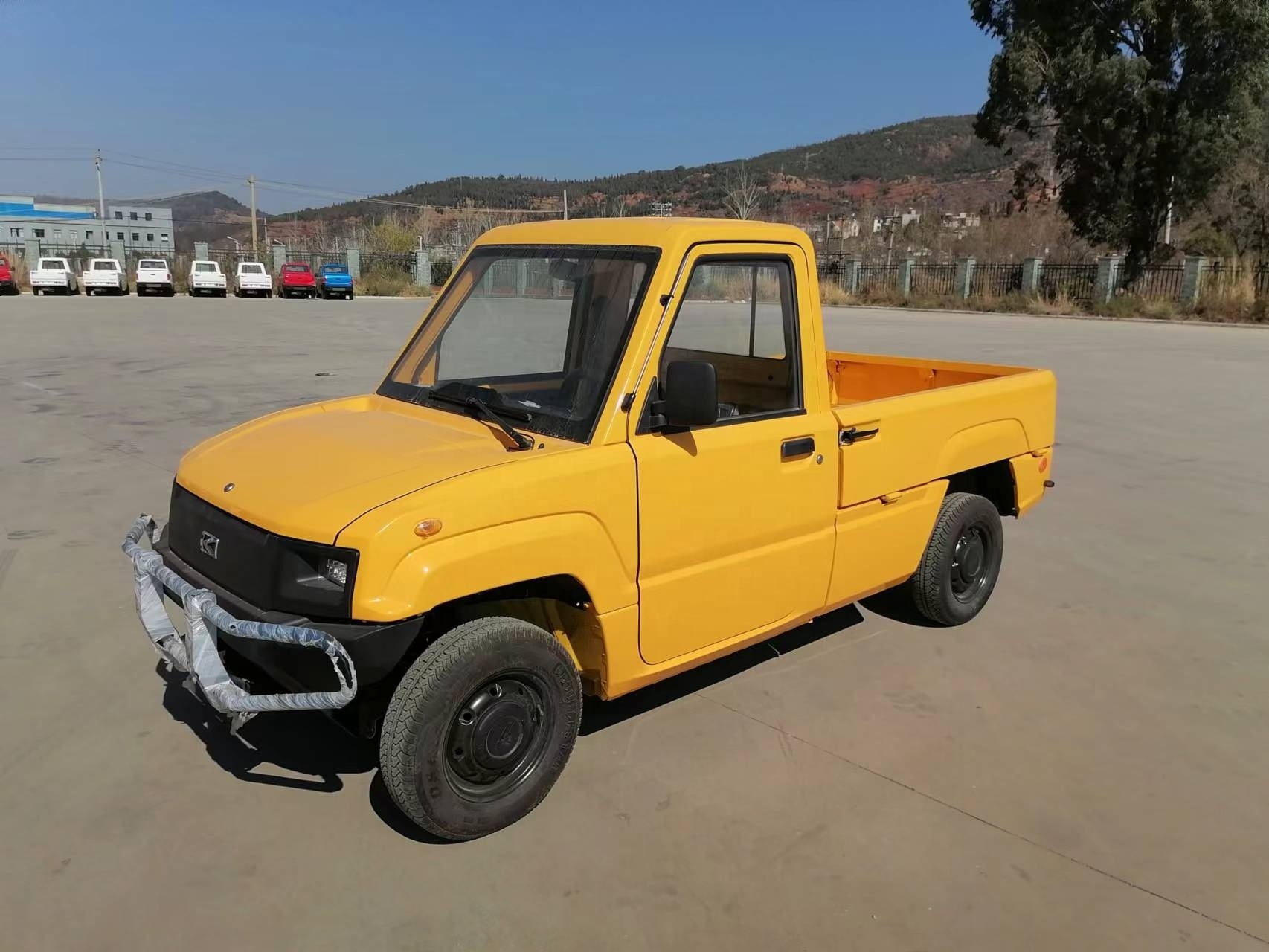 RHD MINI TRUCK 1TON Small 4*2 light truck electric engine cargo truck cars 2 seats street legal electric car pickup