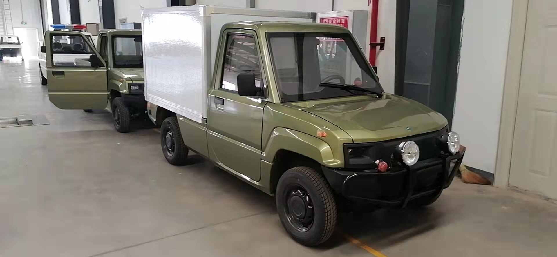 4KW lead acid battery small electric truck CE approved electric cargo van pickup trucks electric low speed vehicles mini trucks