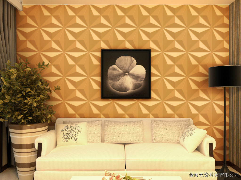 wallpaper living room 3d Wallpapers/Wall Coating waterproof sticker wallpaper PVC wall panel home decor