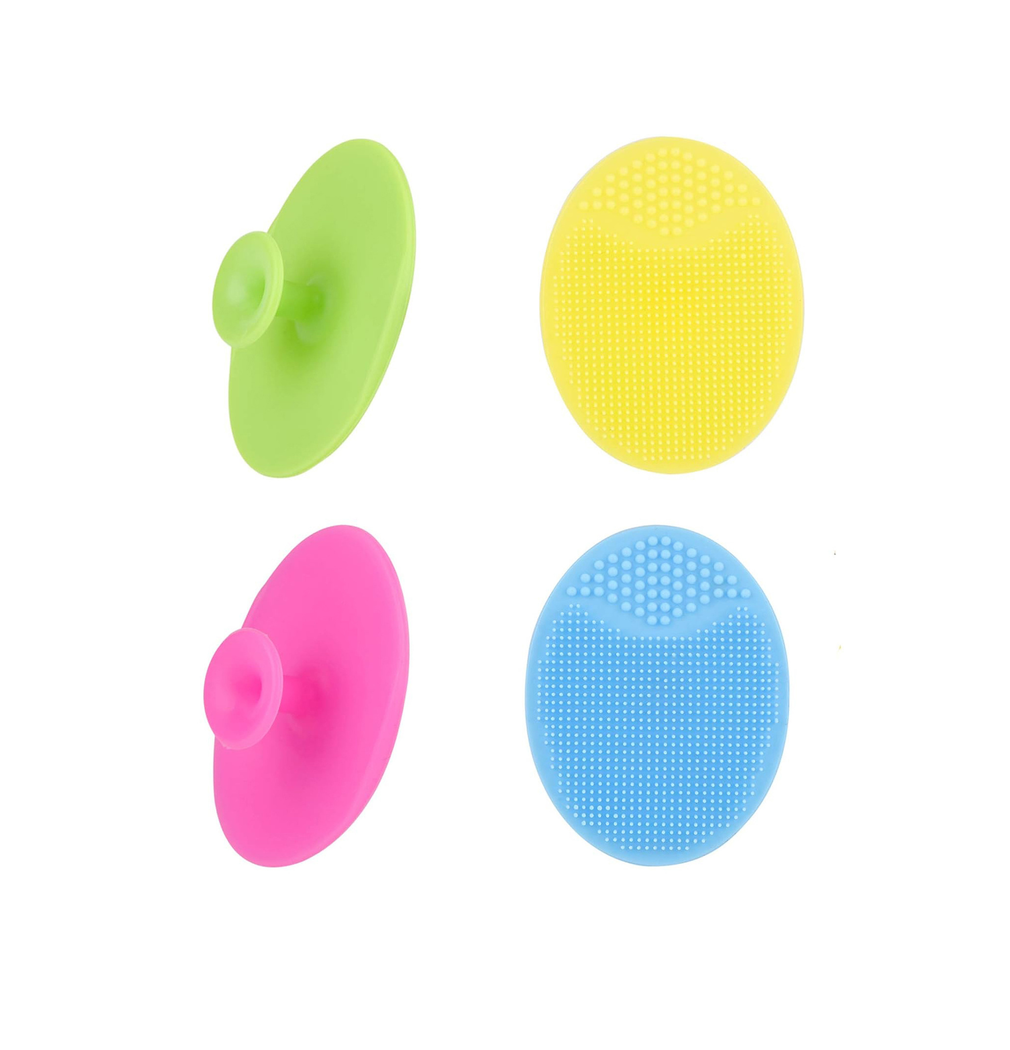 Mini Silicone Face Cleansing Brush - Deep Pore Skin Care Scrub Cleanser Tool for Soft and Gentle Exfoliation