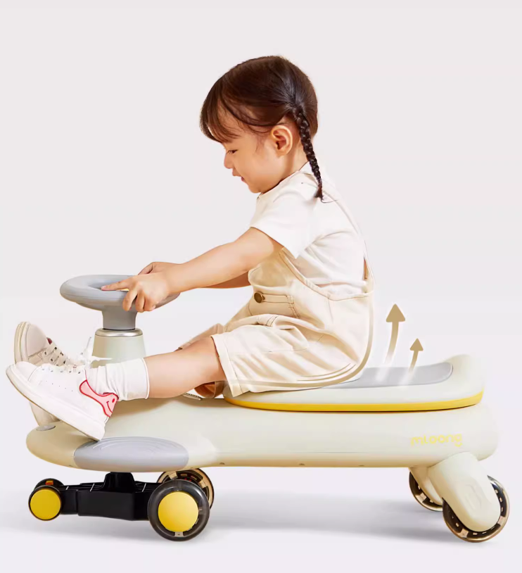 Wiggle Car Ride On Toy No Batteries, Gears or Pedals Twist, Swivel, Go Outdoor Ride Ons for Kids 3 Years and Up by