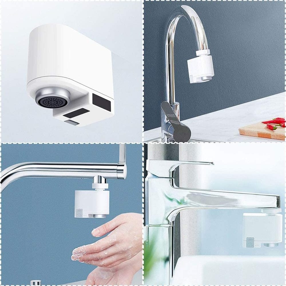 2020  Automatic Water Saver Smart Inductive Faucet Tap Infrared Sensor Water Energy Saving Device