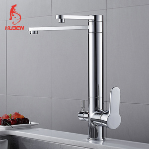 4 Functions Chromed Brass Cold and Boiling Drinking Water Kitchen Faucet Water Purifier Faucet