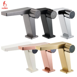 2024 new design brass material good quality Luxury bathroom basin faucet