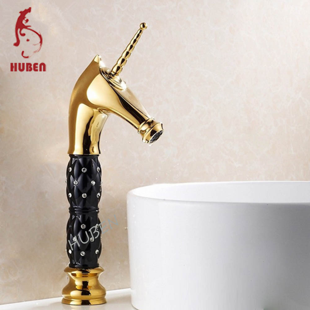 Horse Shape Animal Brass Decorative Faucets for bathroom factory