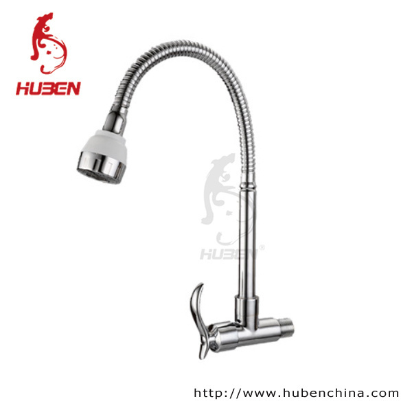 Cold Wall Mounted Kichen Tap Single Handle Kitchen Sink Faucet