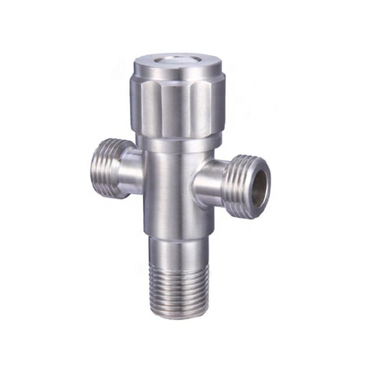 Huben Multi-functional 304 stainless steel of two ways stainless steel angle valve