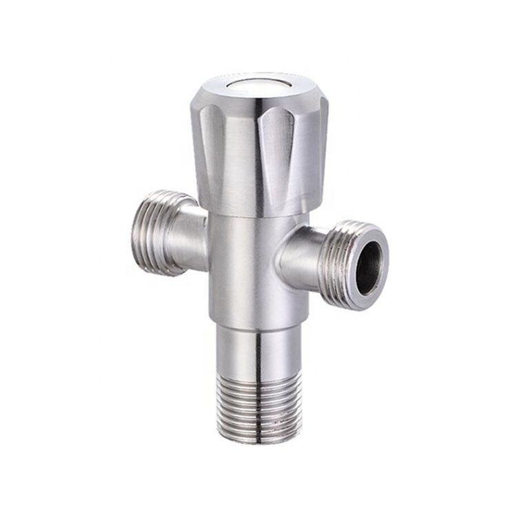 Huben Multi-functional 304 stainless steel of two ways stainless steel angle valve