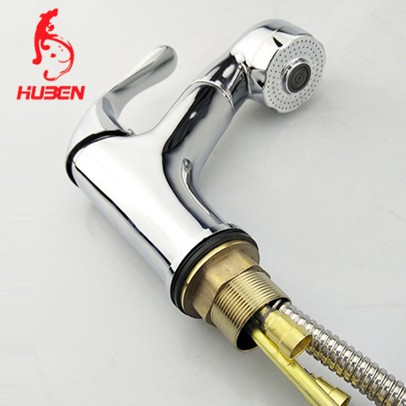 Wholesale upc basin pull out faucet with exquisite water ridge faucet parts