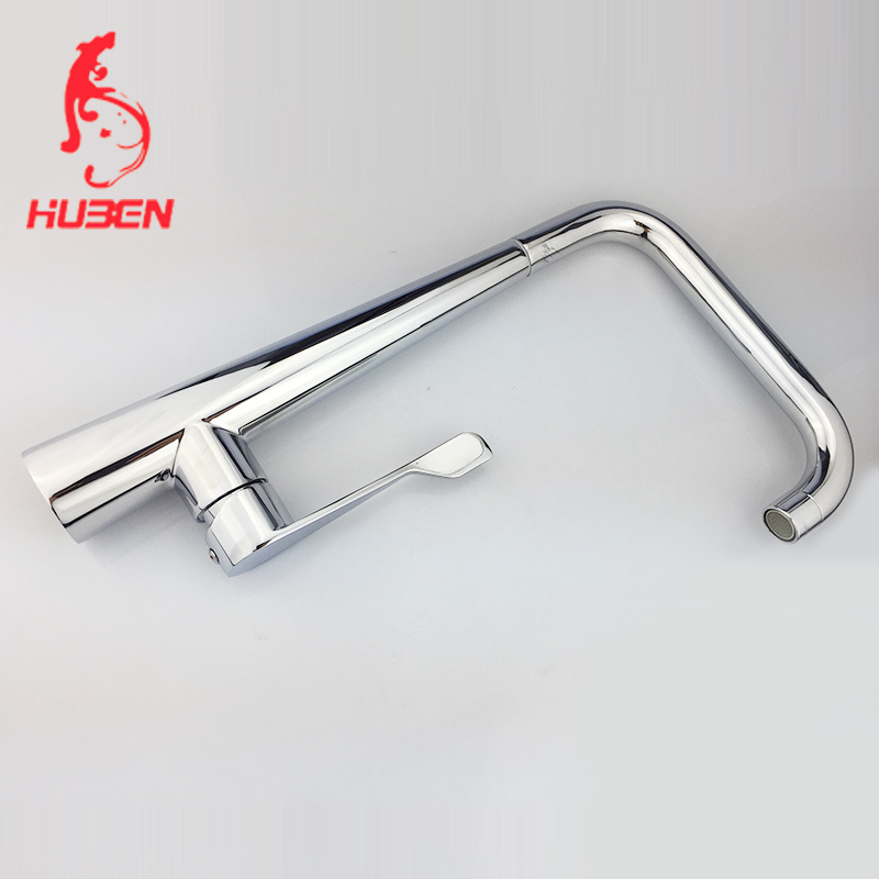 Good price chrome plated gooseneck sink kitchen faucet