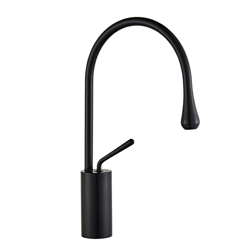 New design Black Kitchen Brass Sink tap Bar Single Handle Kitchen Faucet