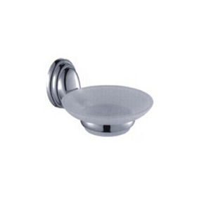 Eco-Friendly Bathroom cheap zinc alloy chrome finished hanging soap dish holder