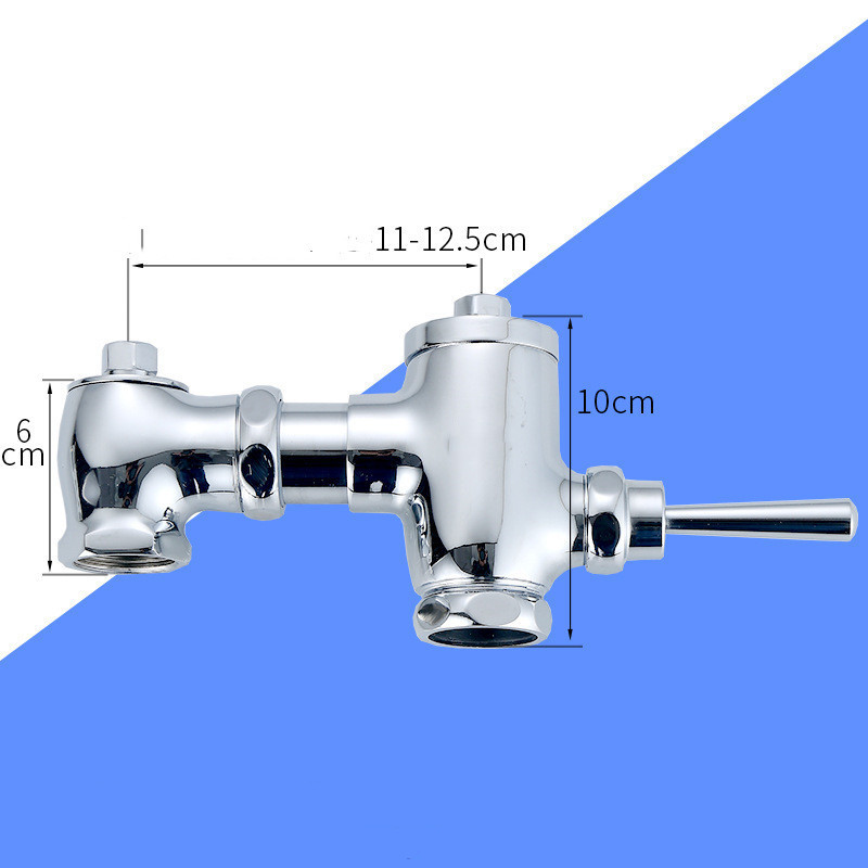 High Quality Durable Hand Type Flushometer Toilet Manual Flush Valve