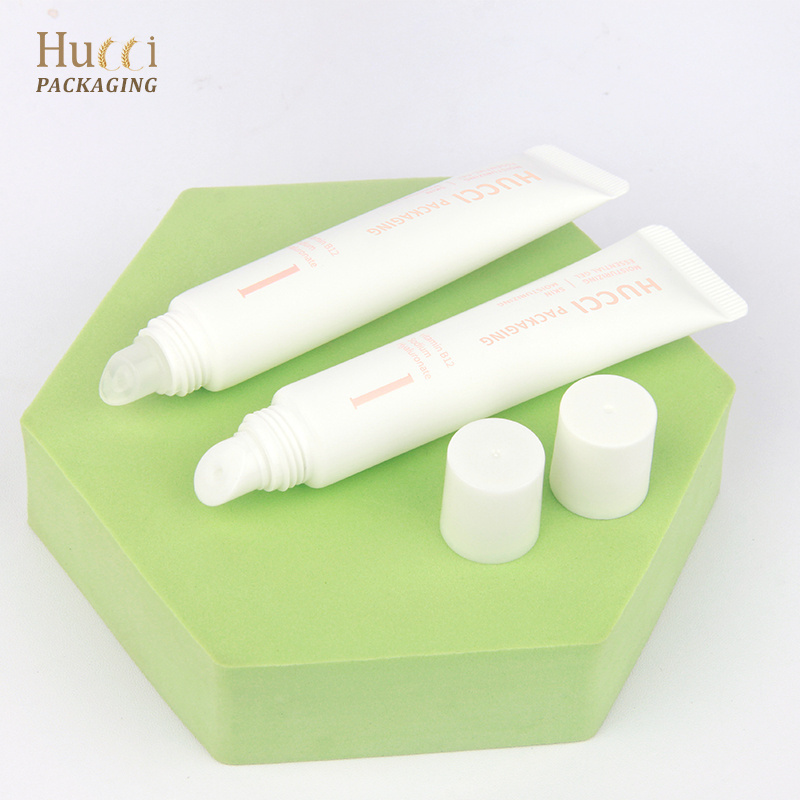 Custom LOGO Empty White Lip Balm Squeeze Chapstick Tube 5ml 10ml 15ml for Lip care slim Mini Soft tube Biodegradable