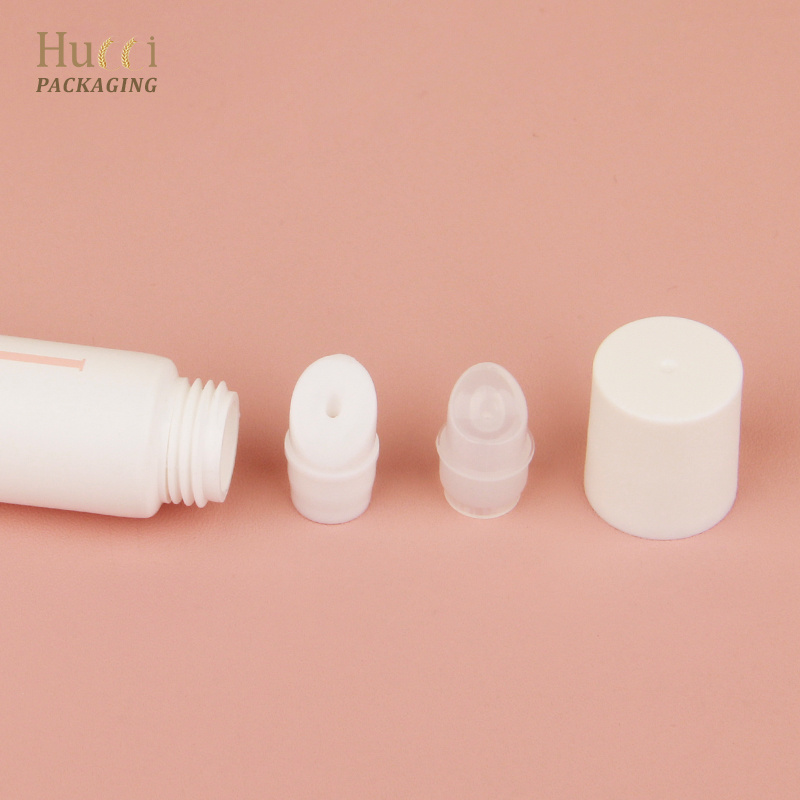 Custom LOGO Empty White Lip Balm Squeeze Chapstick Tube 5ml 10ml 15ml for Lip care slim Mini Soft tube Biodegradable