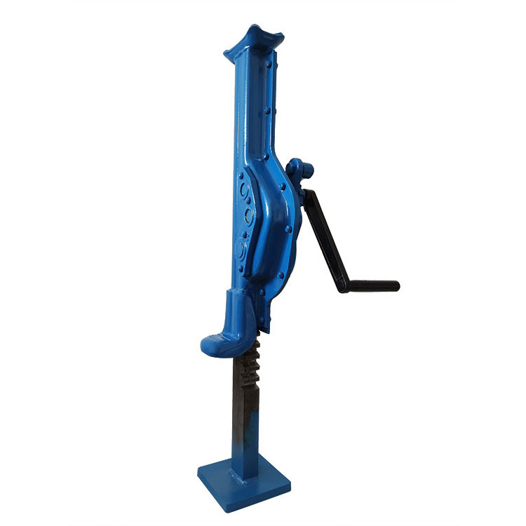 3T-10Ton KD type manual hand mechanical screw steel lifting jack price rack and pinion jack