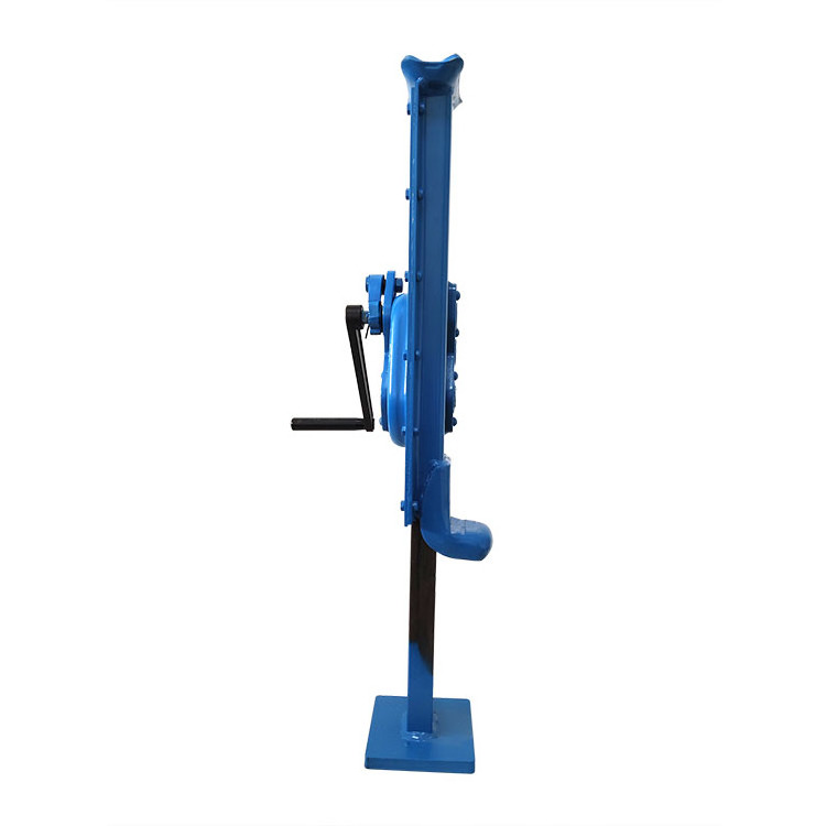 3T-10Ton KD type manual hand mechanical screw steel lifting jack price rack and pinion jack