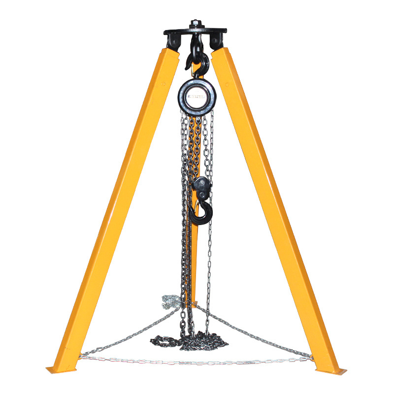 1t 2t Industrial Tripod Lifting Equipment Rescue & Retrieval Tripod