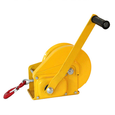 High Quality Manual Winch 1200LBS 1800LBS 2600LBS portable self locking hand winch with rope