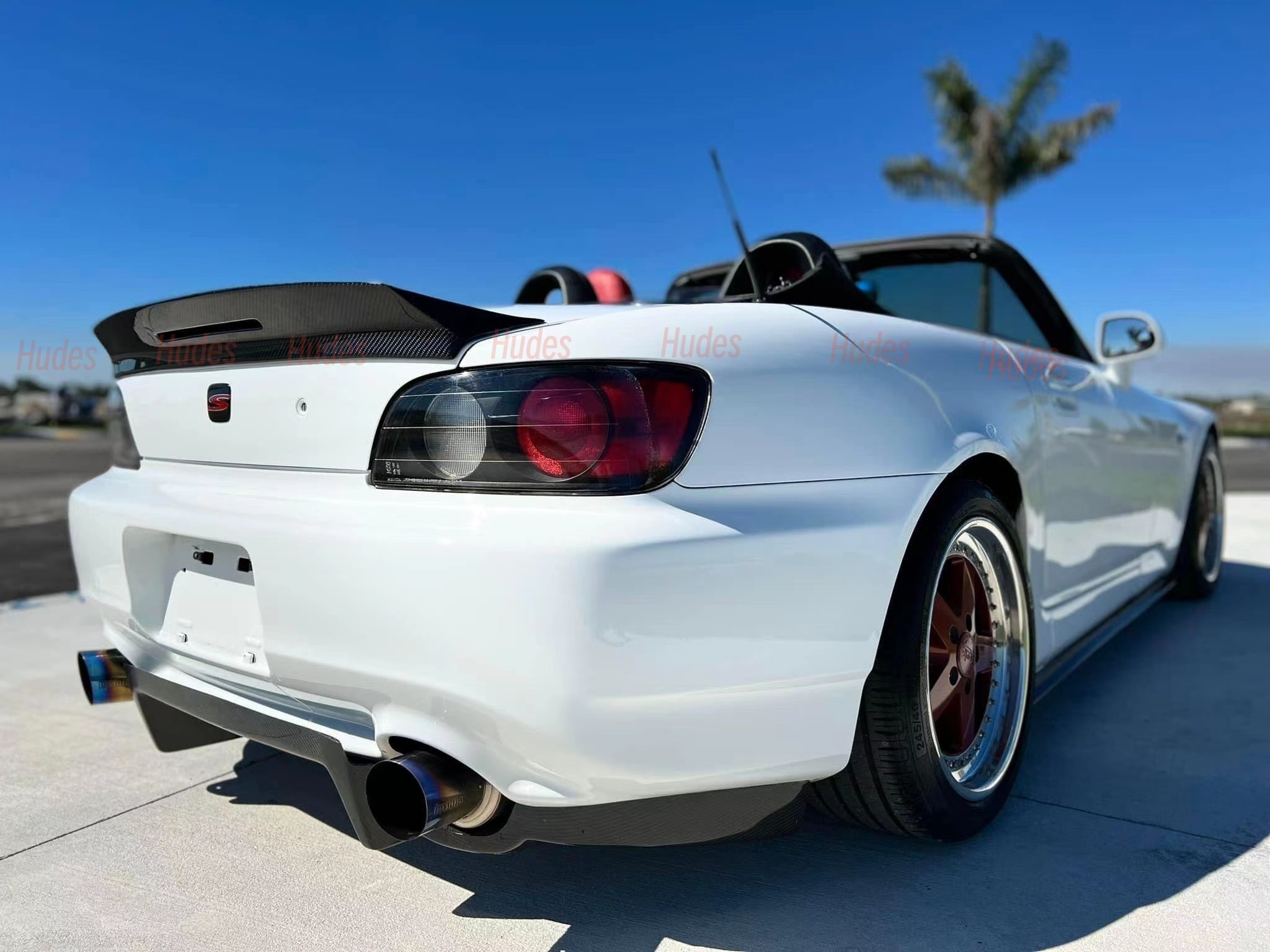 For Honda S2000 AP1 AP2 Rear Trunk Spoiler Wing Carbon Fiber