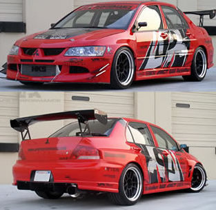 Body Kit For EVO 9 APR Body Kit